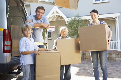 Local removal van service for residential and business moves in Motspur Park