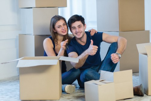 Local office removals team handling commercial move logistics