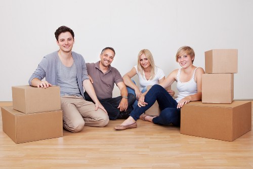Packing and loading furniture into a removal truck in Motspur Park